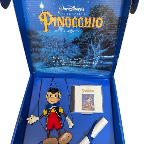 PinoccioBob‎ Baker Pinocchio LimitedEdition Marionette. #175